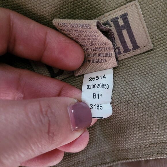 Duluth Trading Co. Fire Hose Presentation Jacket Mens 3XL XXXL Khaki Coat Heavy - Picture 4 of 10